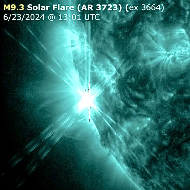 M9.3 SOLAR FLARE