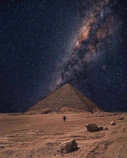 Milky way in Egypt