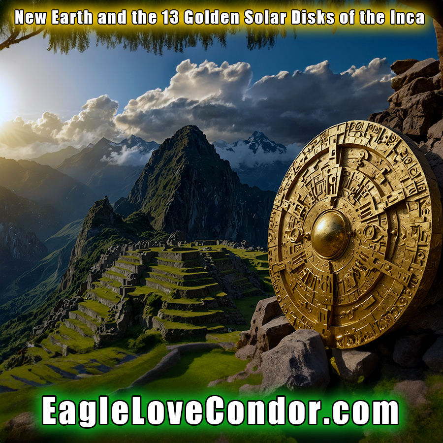 New Earth and the 13 Golden Solar Disks of the Inca