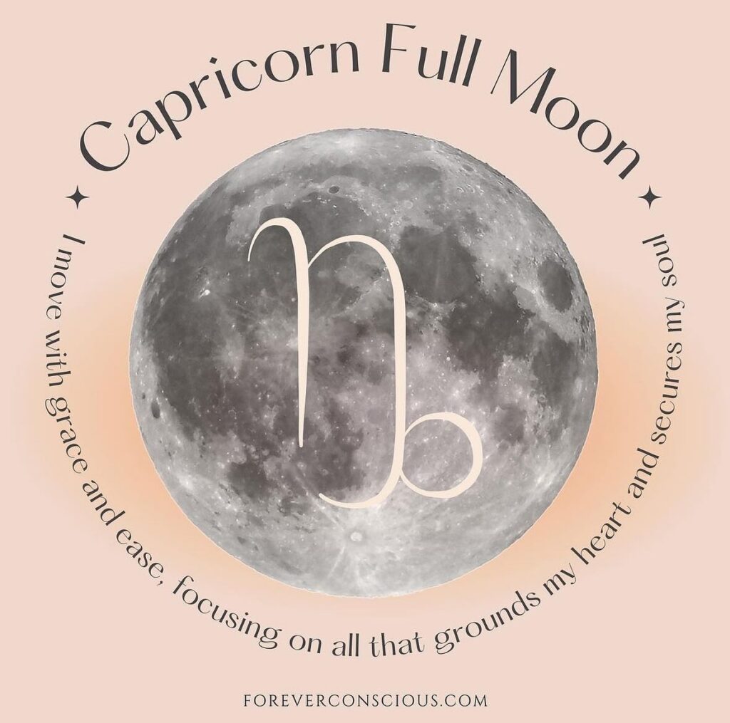 Capricorn full moon energies 