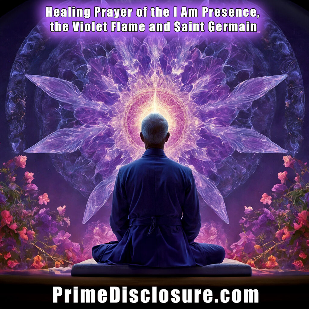 Healing Prayer of the I Am Presence, the Violet Flame and Saint Germain