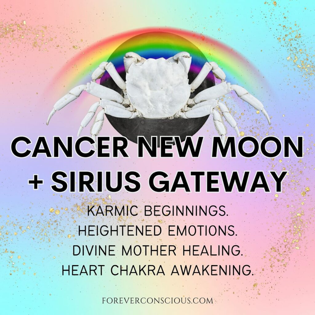 Sirius Gateway aligns with the July 5th New Moon