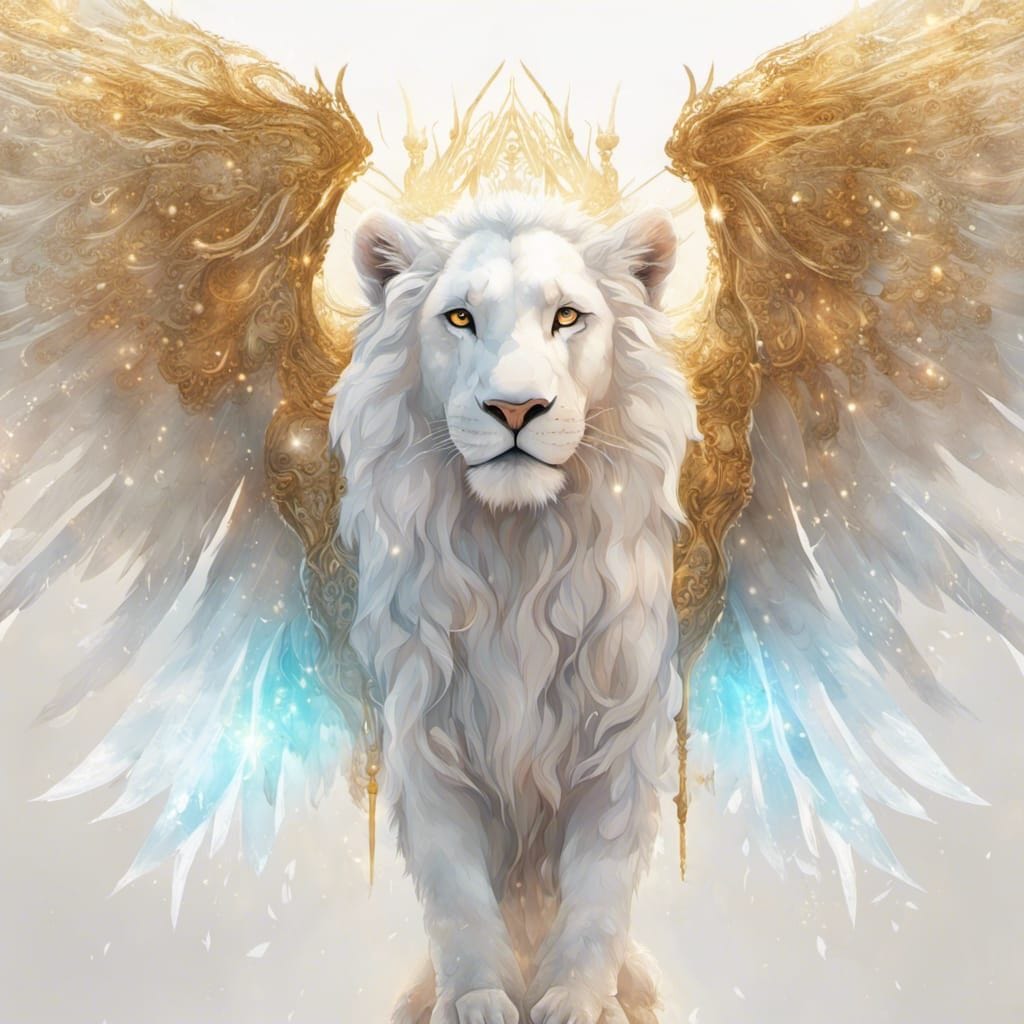 White winged lions