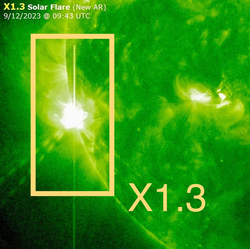 X-CLASS SOLAR FLARE ALERT