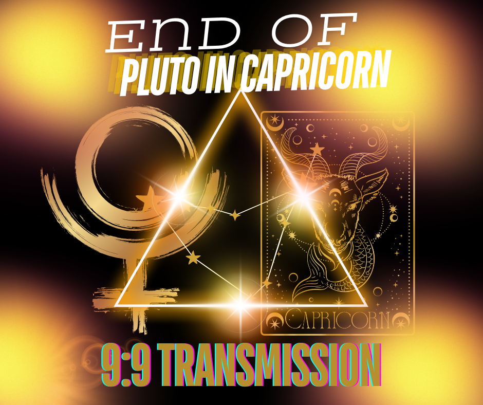 end of an era Pluto completing in Capricorn