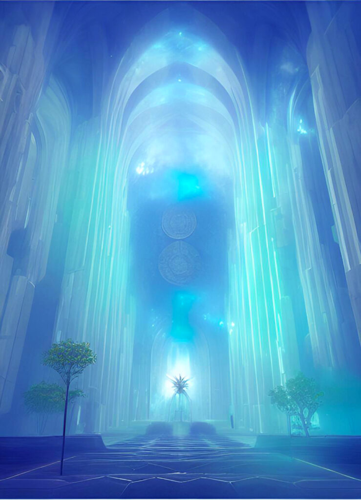 infinite temple of divine light