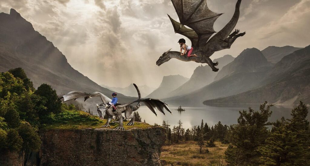 spread your wings with The Dragon