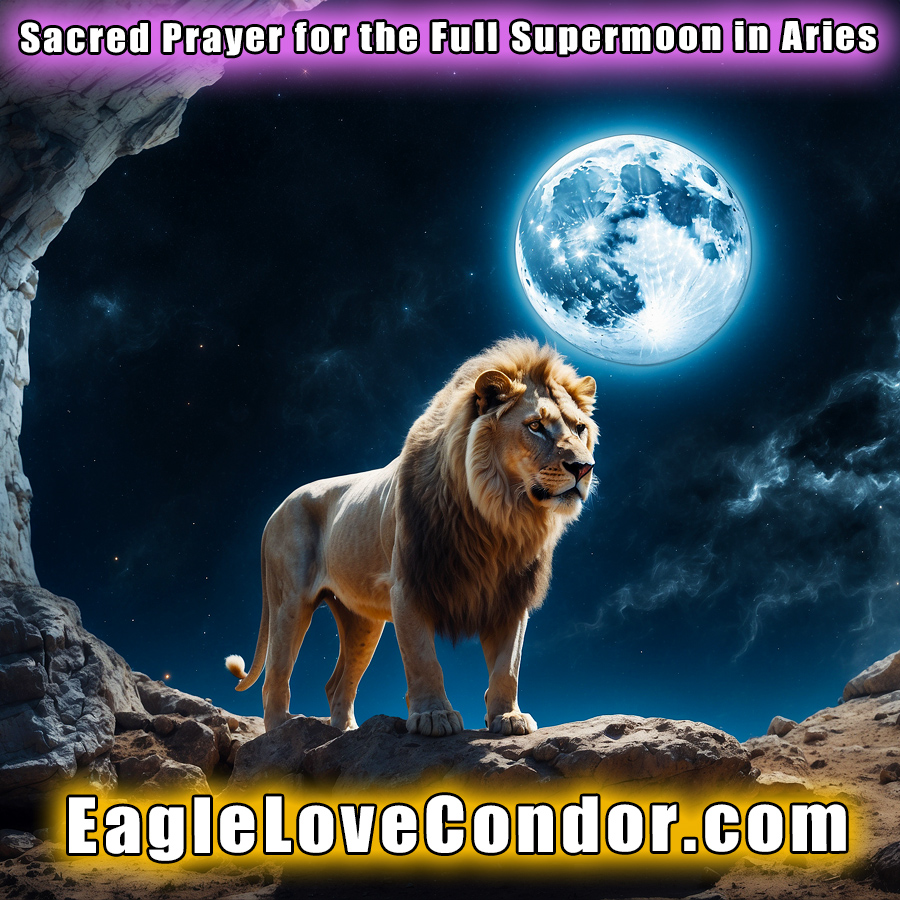 Sacred Prayer for the Full Supermoon in Aries