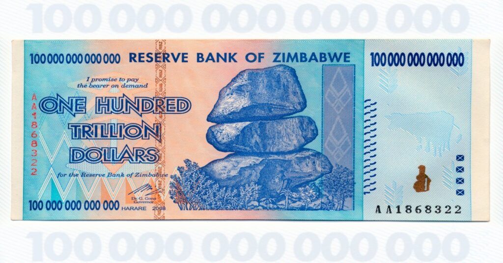 Zimbabwe has the most stable currency