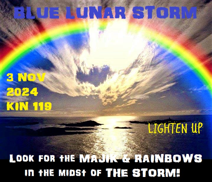 BLUE LUNAR STORM