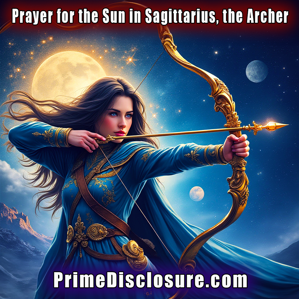 Prayer for the Sun in Sagittarius, the Archer