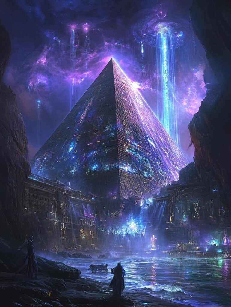 At the shores of the future pyramid