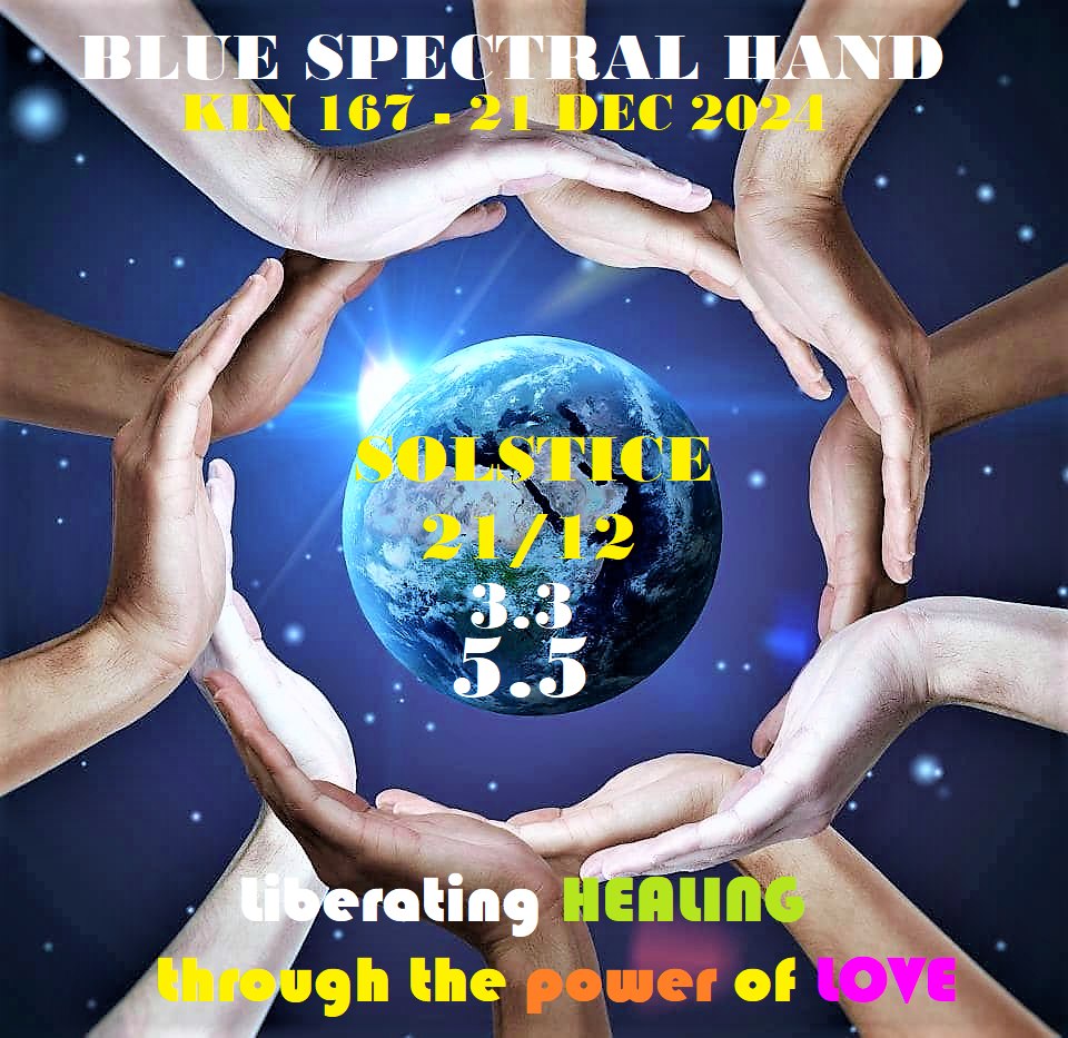 BLUE SPECTRAL HAND