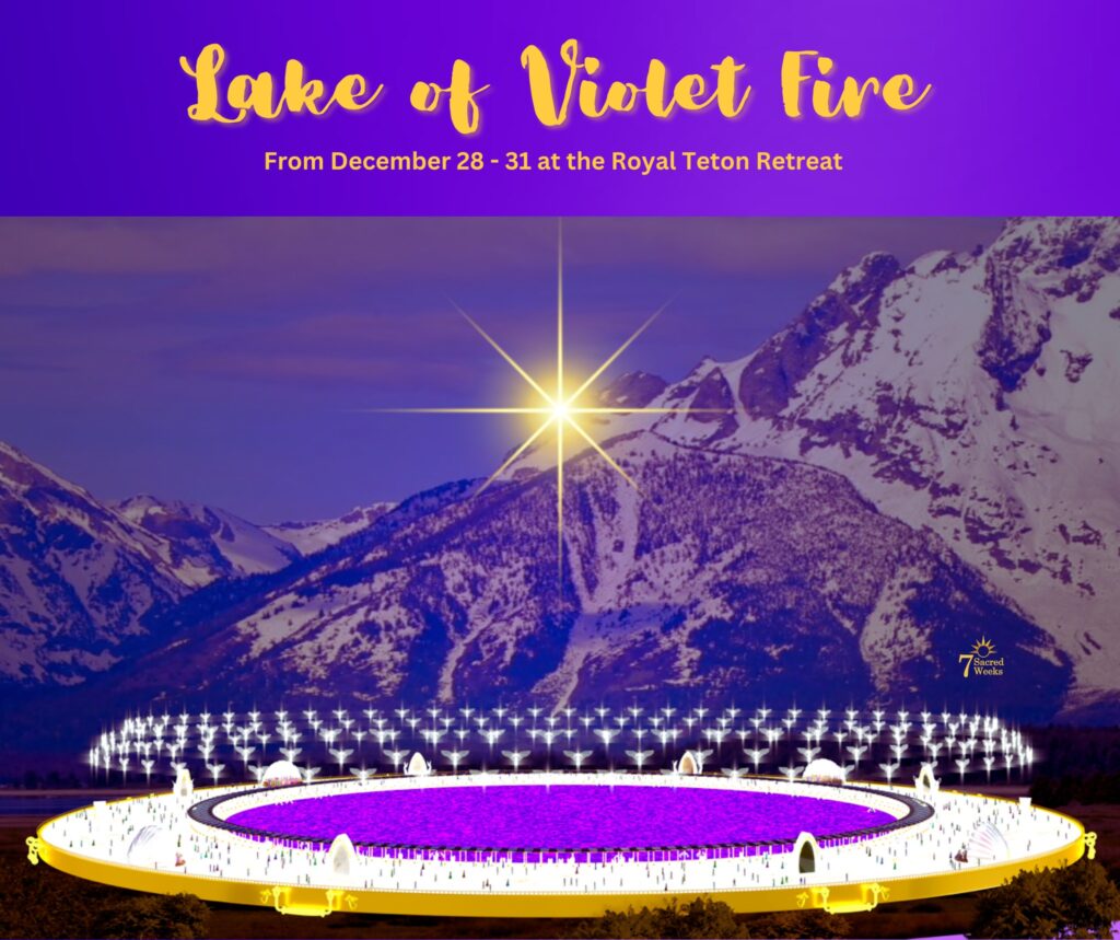 LAKE OF VIOLET FIRE