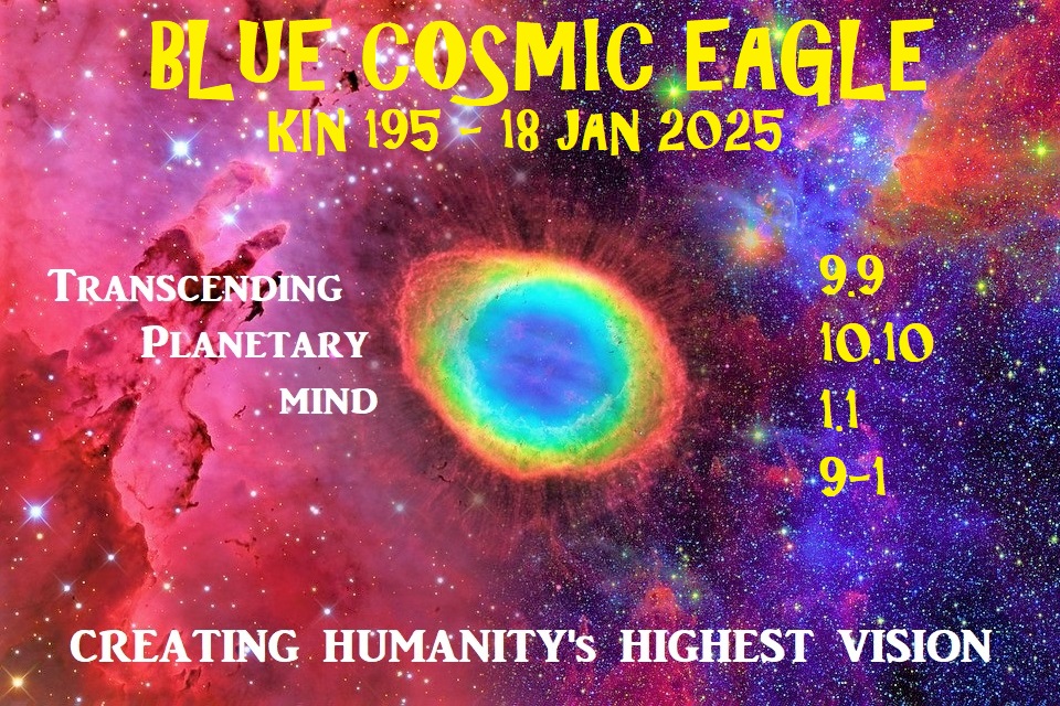 BLUE COSMIC EAGLE