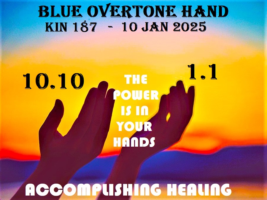 BLUE OVERTONE HAND