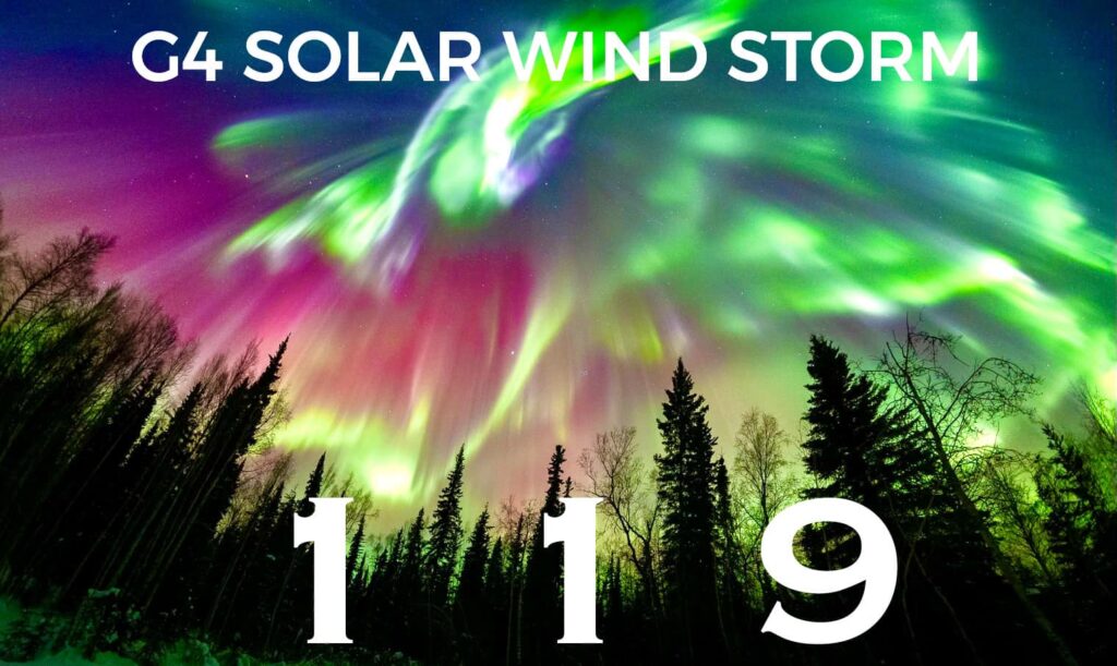 G4 GEOMAGNETIC STORM