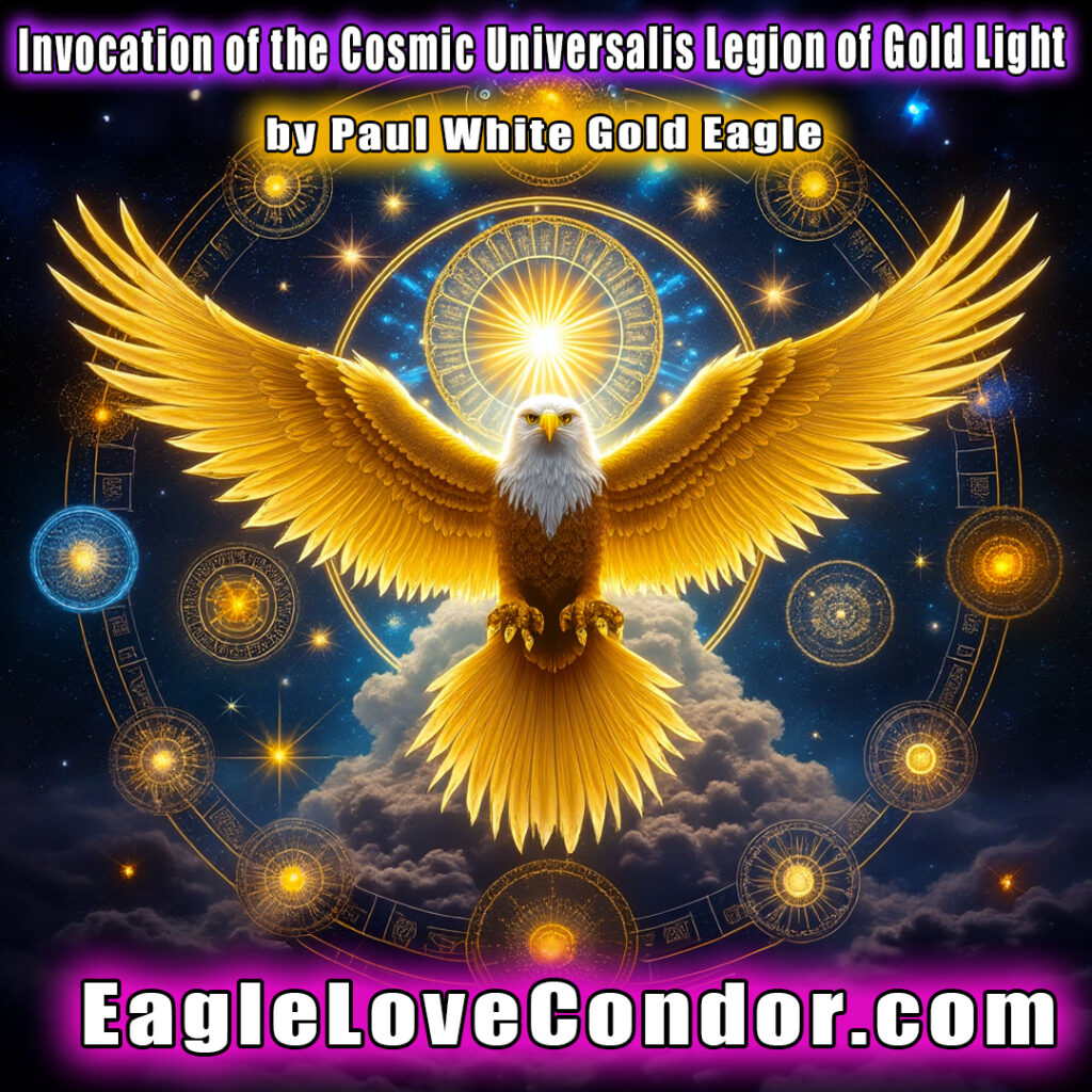 Invocation of the Cosmic Universalis Legion of Gold Light