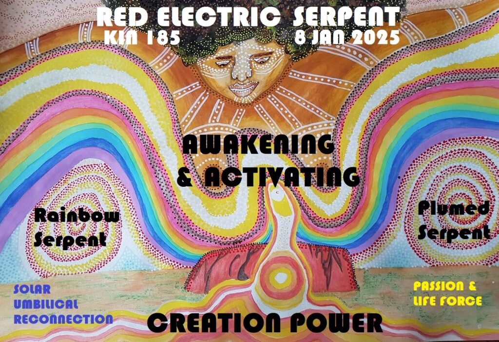 RED ELECTRIC SERPENT