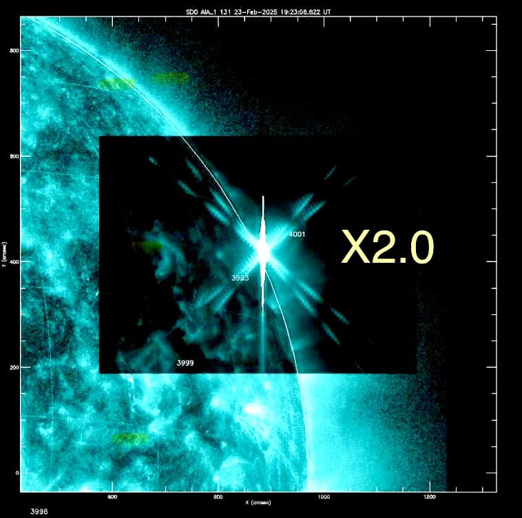 X2.0 SOLAR FLARE & NEW MOON IN PISCES