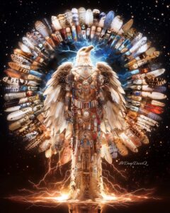 Read more about the article Thunderbird Woman Rises! A Collective of Advanced Civilizations * DIVINE TIMELINE! Sacred Keys and Codes