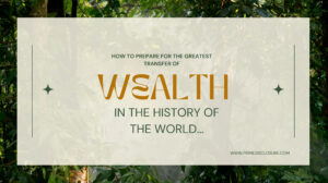 Read more about the article How to Prepare for the Greatest Transfer of Wealth in the History of the World