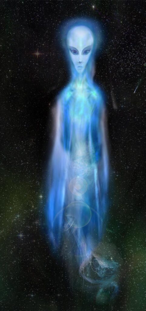 Arcturian Blue Being