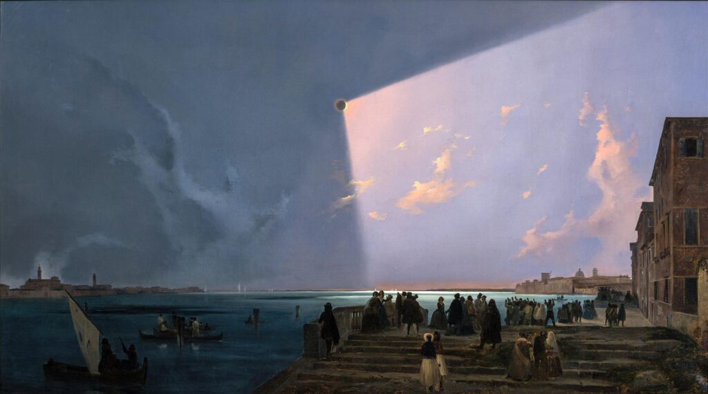 The Eclipse of the Sun in Venice