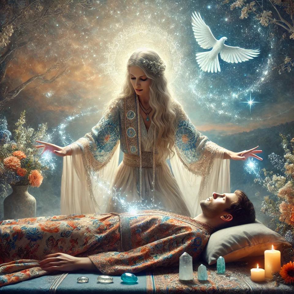 You are currently viewing Reverie ~ LIFTING THE VEILS * Activation of the New White Golden 7th to 12th Energy Vortex ~ Homo-Luminous