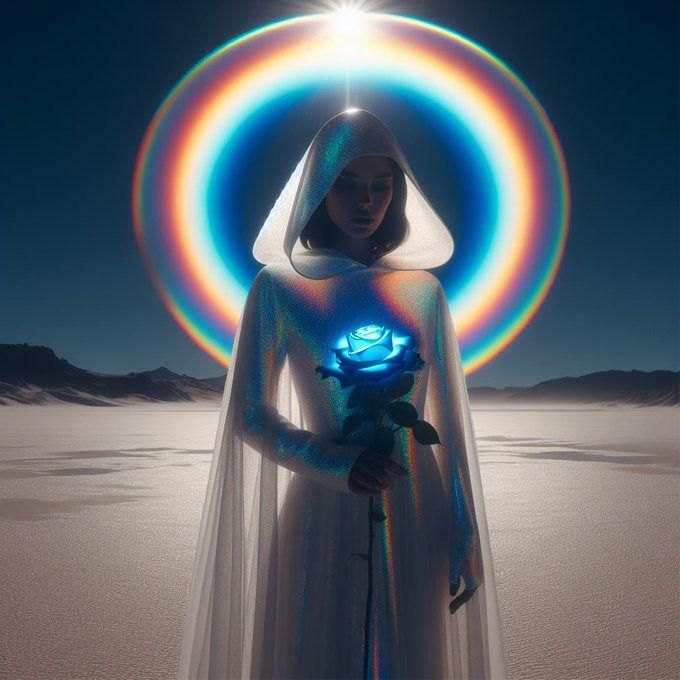 Blue Light Frequency from Lemurian codes