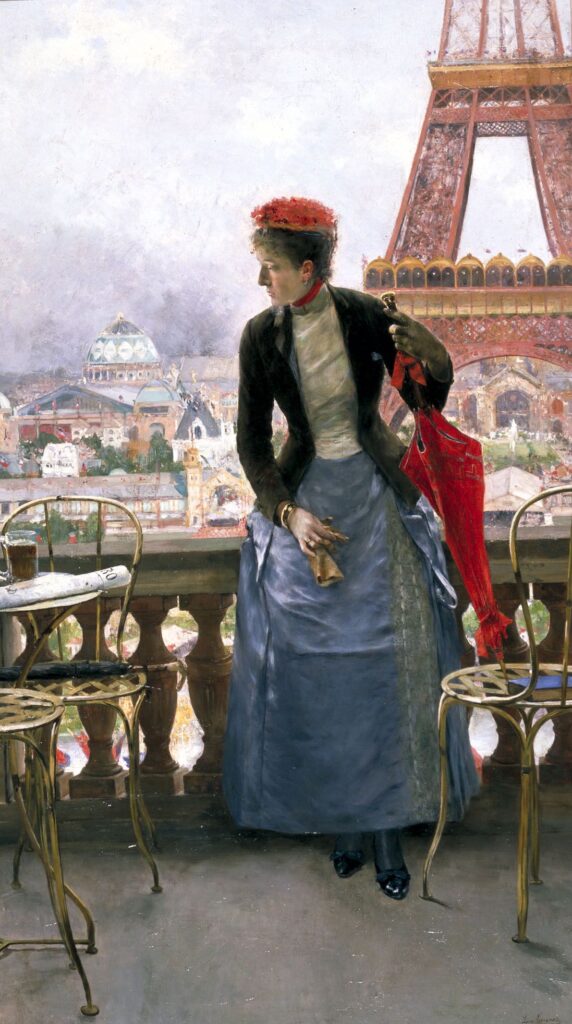 A Lady at the Paris World Fair