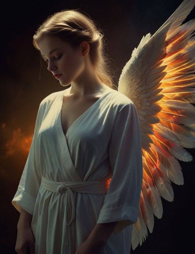 She was a damaged angel