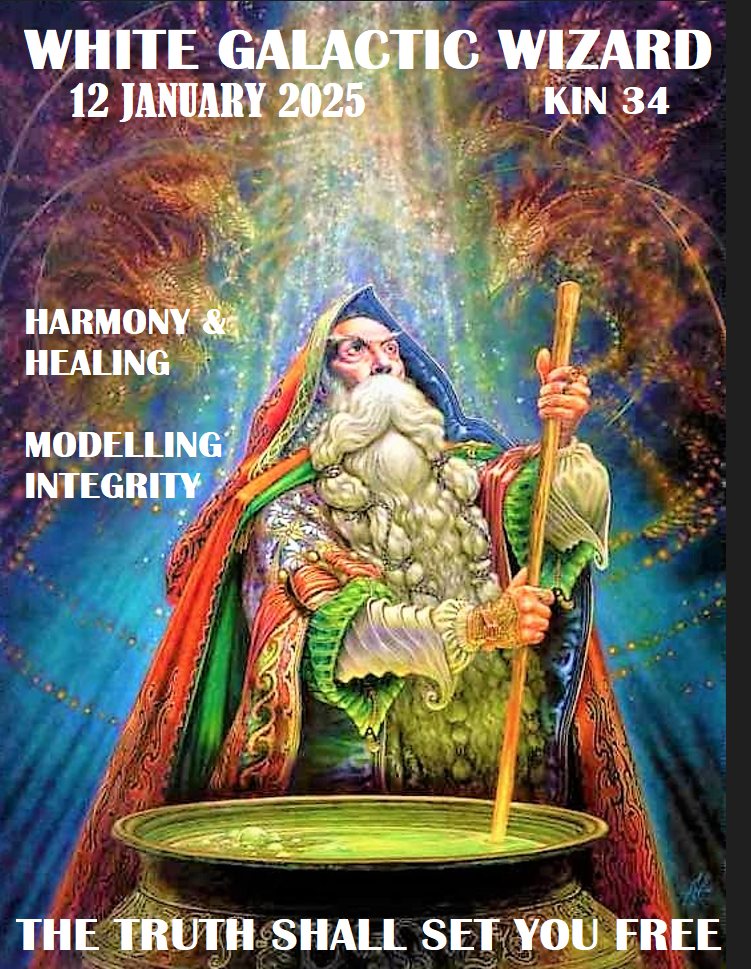 WHITE GALACTIC WIZARD