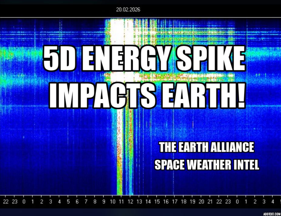 5D ENERGY SPIKE IMPACTS EARTH