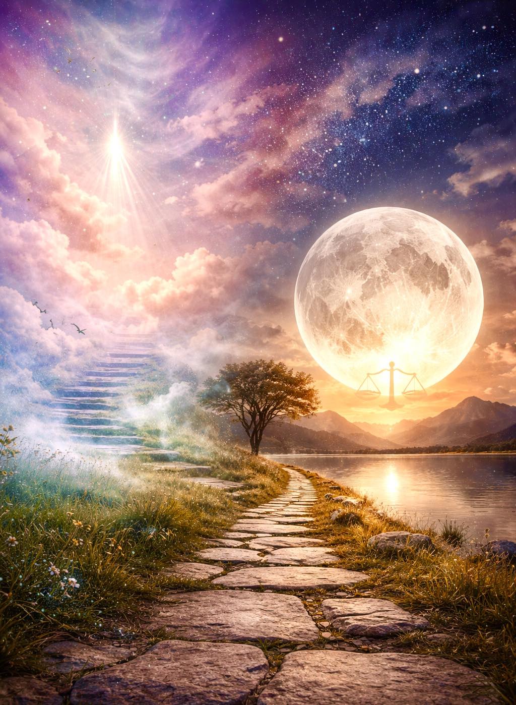 FULL MOON IN LIBRA IS GETTING CLOSER