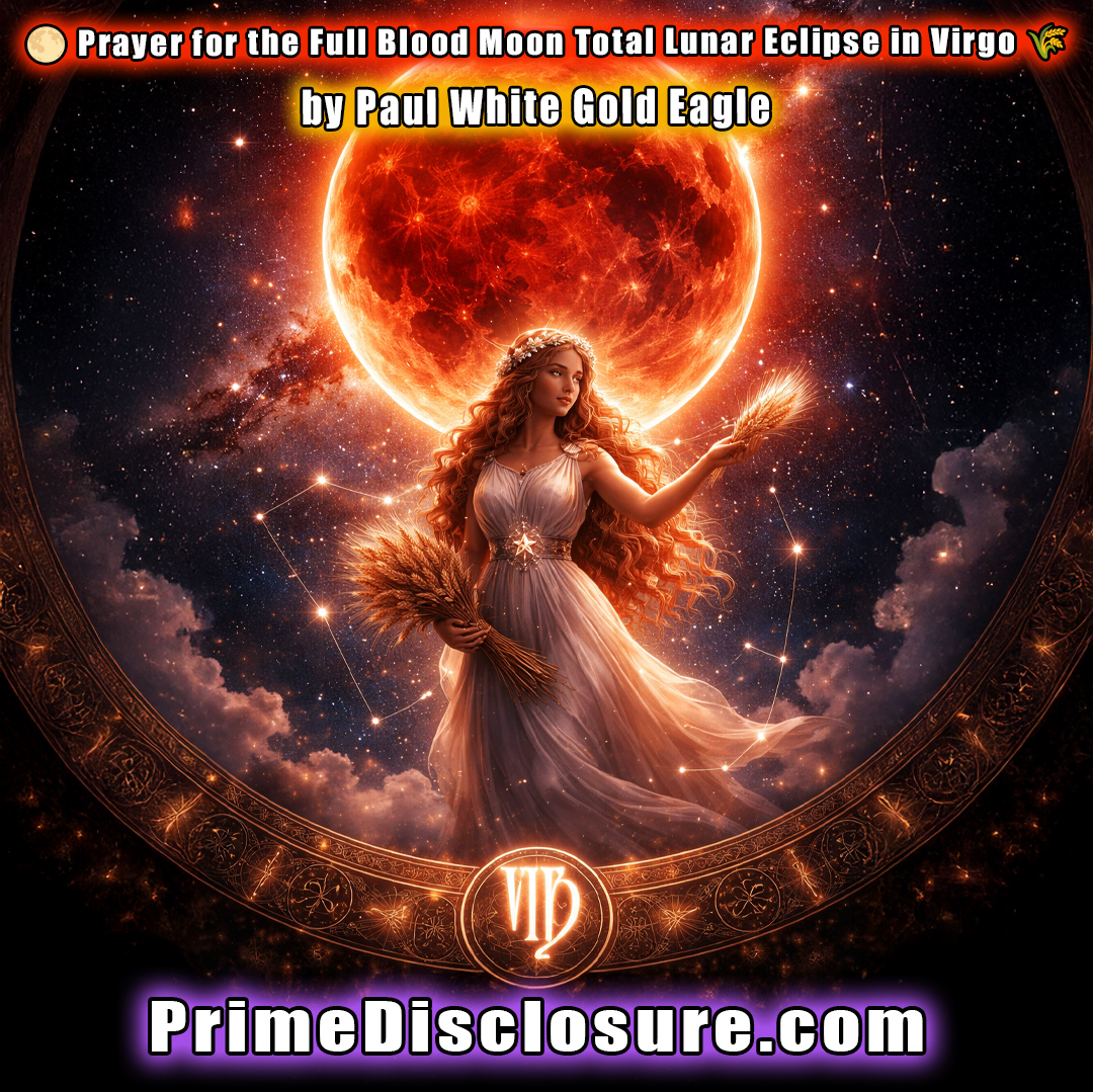 Prayer for the Full Blood Moon Total Lunar Eclipse in Virgo