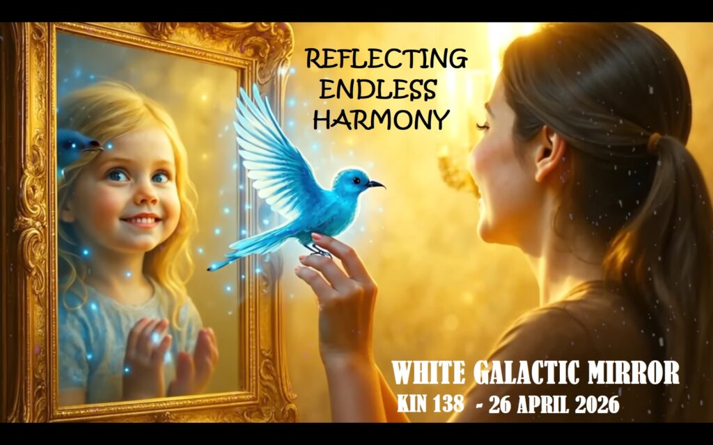 WHITE GALACTIC MIRROR