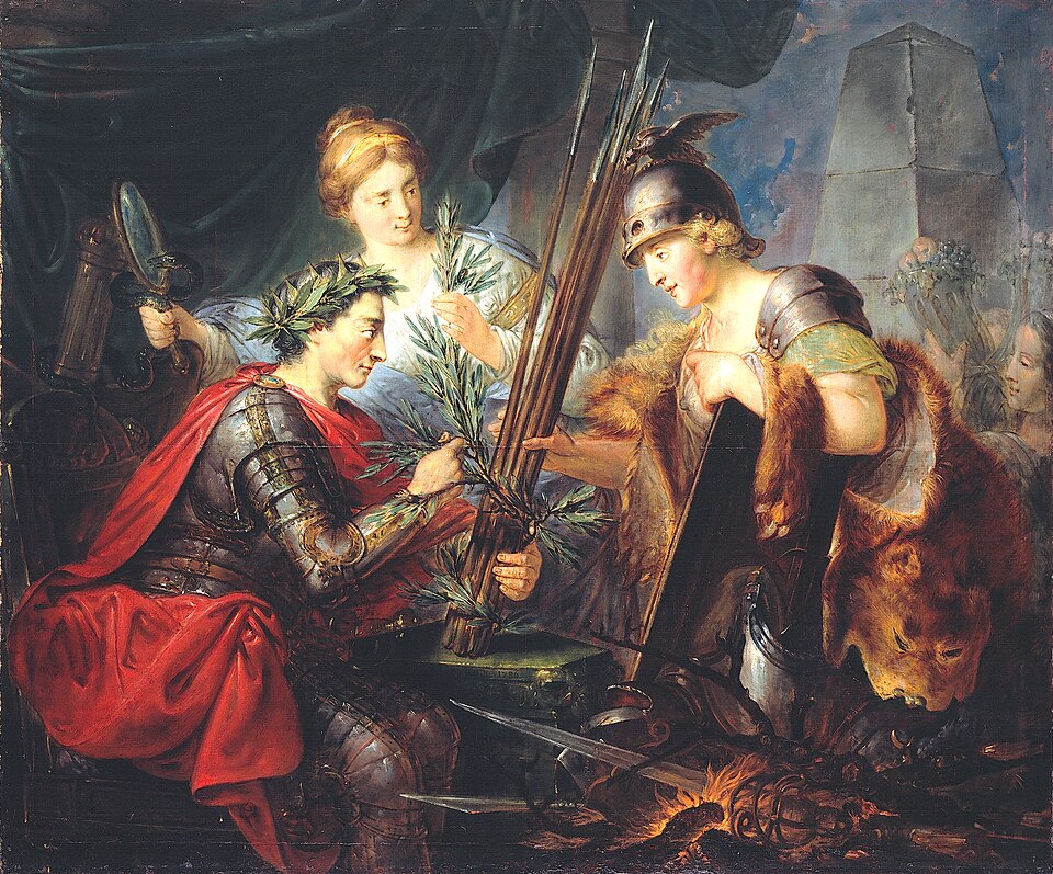 Allegory of Frederick the Great as Founder of the Alliance of German Princes