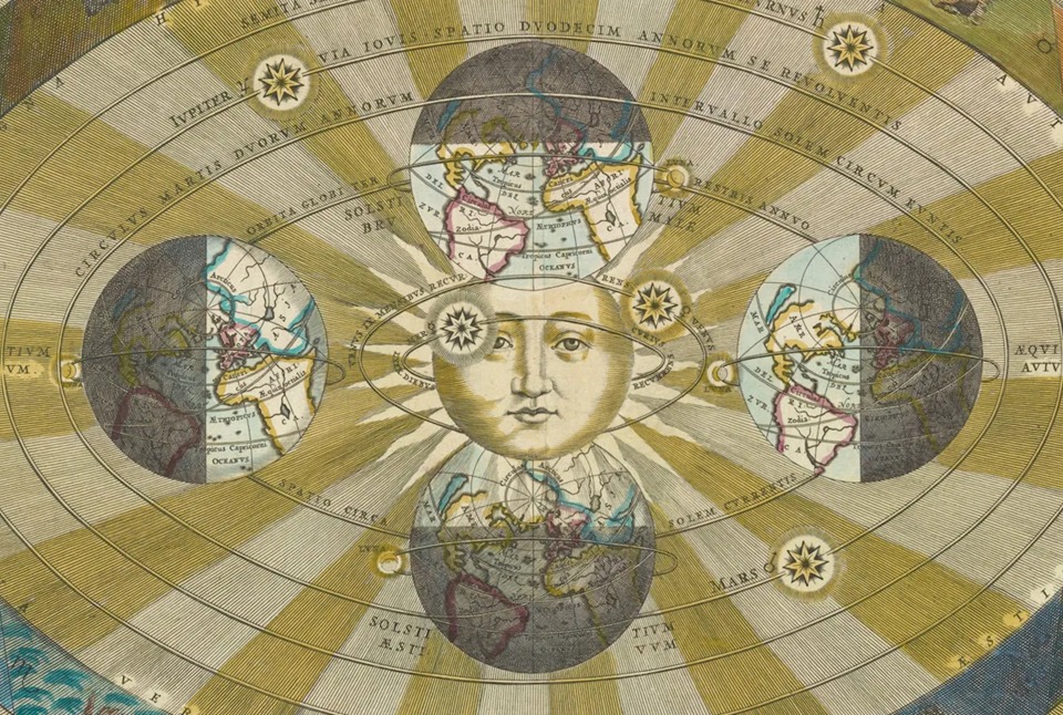 From The Celestial Atlas of Andreas Cellarius