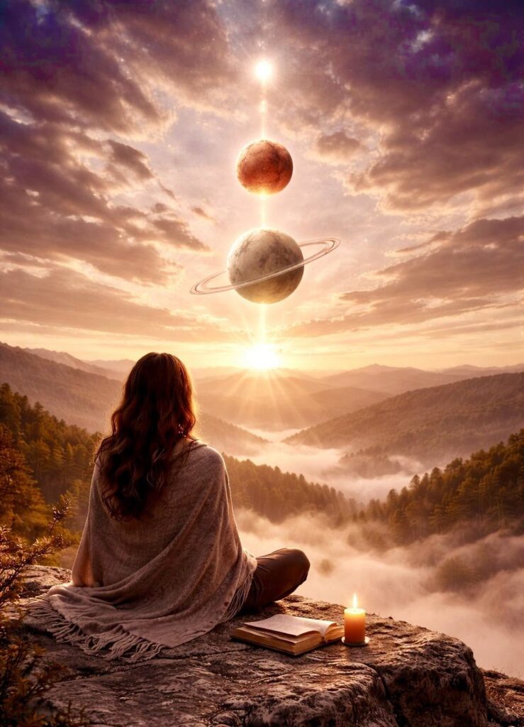 Mercury joins Mars & Saturn in a powerful triple conjunction in Aries