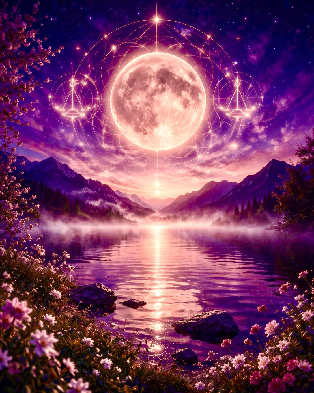 THE FULL MOON IN LIBRA OPENS APRIL