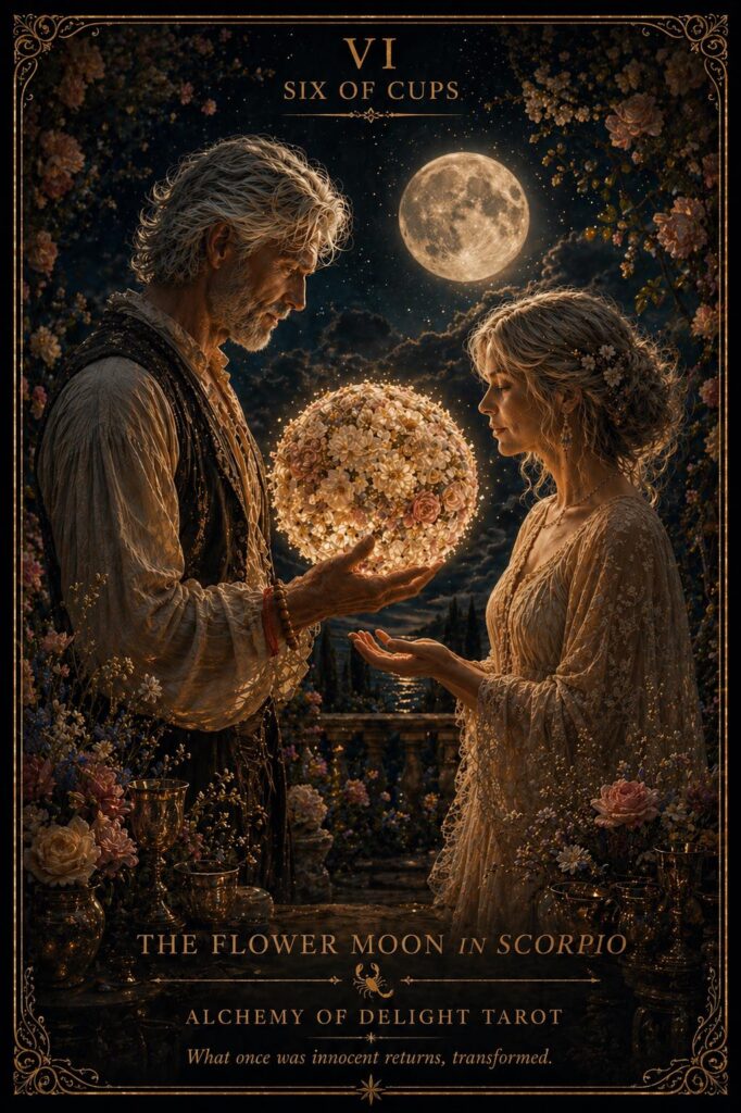 The Full Flower Moon in Scorpio
