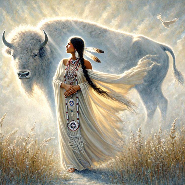 The prophecy of White buffalo calf woman
