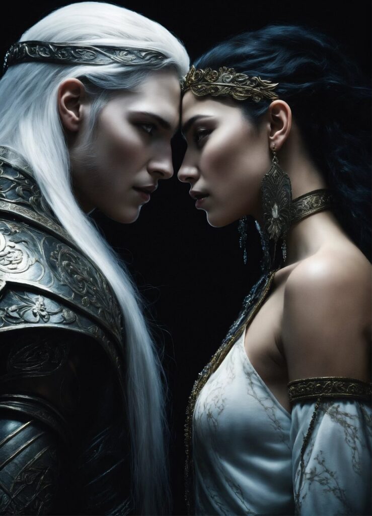 Divine Feminine and the Divine Masculine come together in harmony