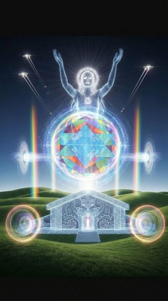 MU MAKURA GRID — The White Rainbow of the Time Before Time