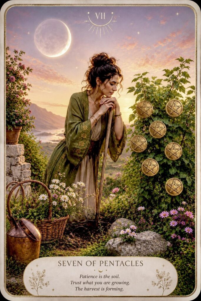 Seven of Pentacles