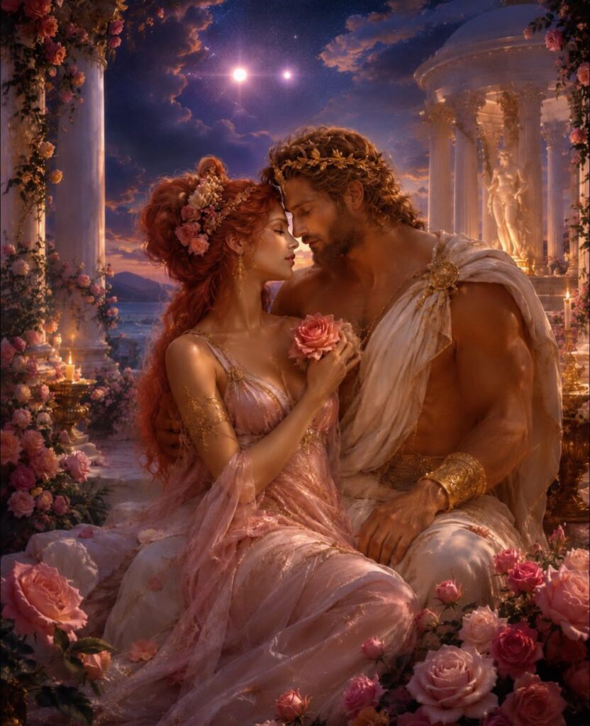 A Celestial Kiss of Love