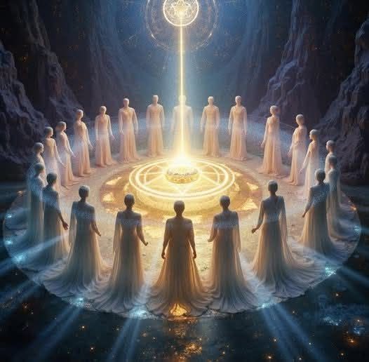 Christed intergalactic and universal races