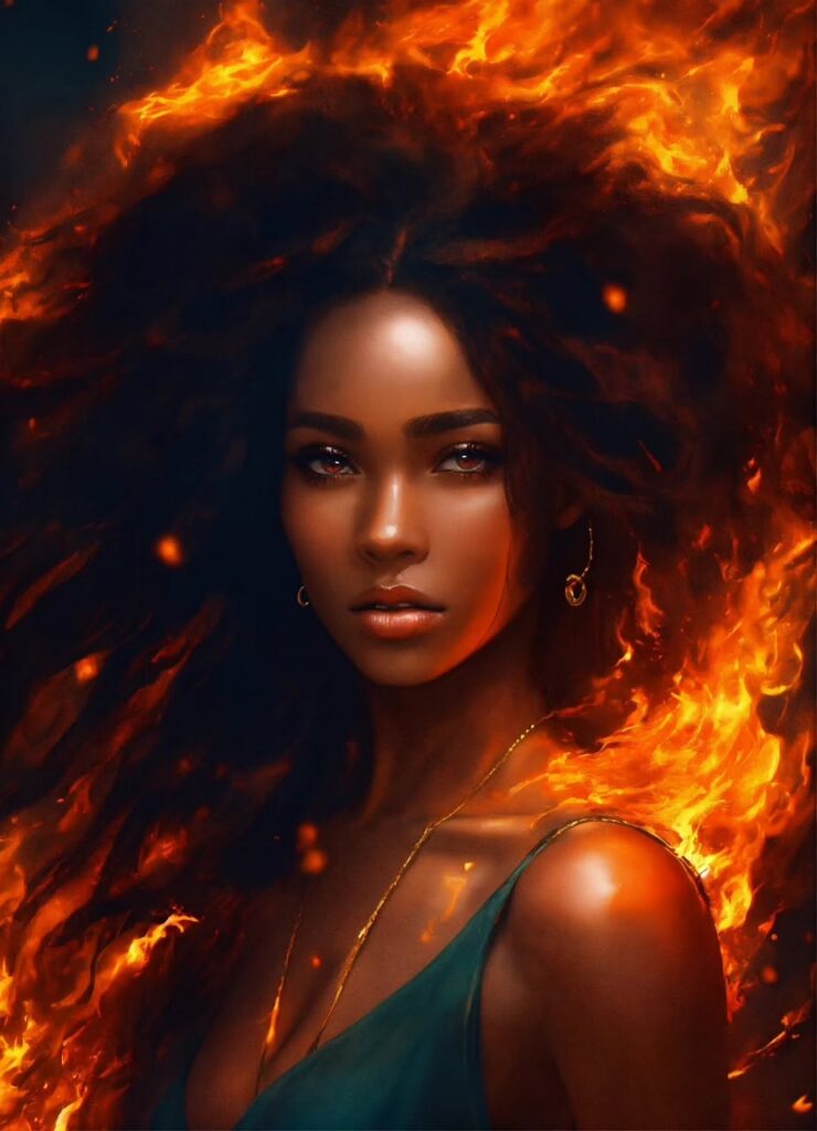 Express your fire, passion, confidence, courage and leadership