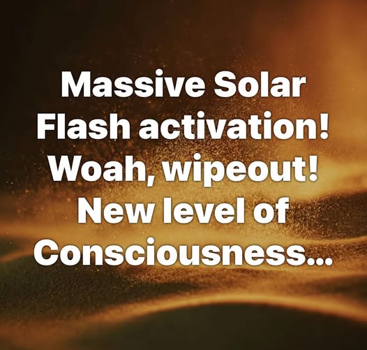 Massive Solar Flash Activation